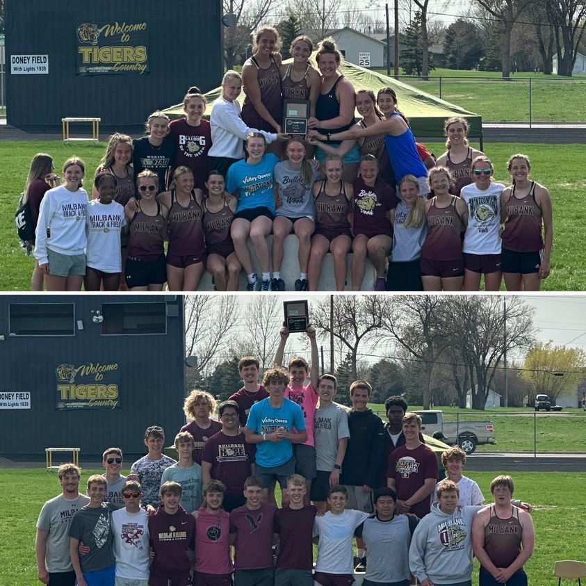Boys & Girls Track NEC CHAMPS! Milbank School District